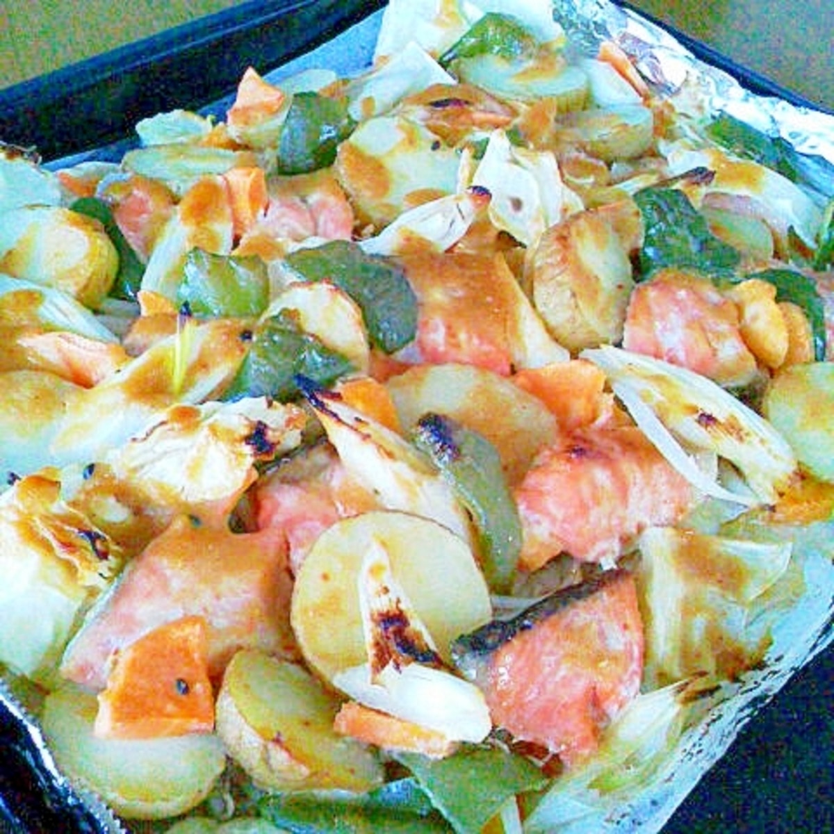 ぎゅうぎゅう焼き 鮭のちゃんちゃん焼き風 レシピ 作り方 By Mama Papa 楽天レシピ ぎゅうぎゅう焼き 鮭のちゃんちゃん焼き風 レシピ 作り方 By Mama Papa 楽天レシピ